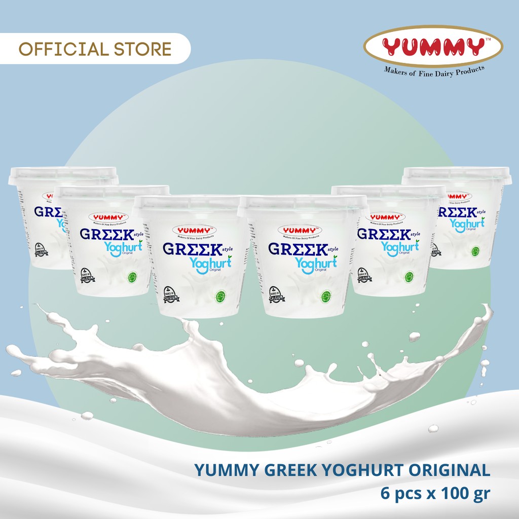 

Yummy Greek Yoghurt Original 6 x 100g