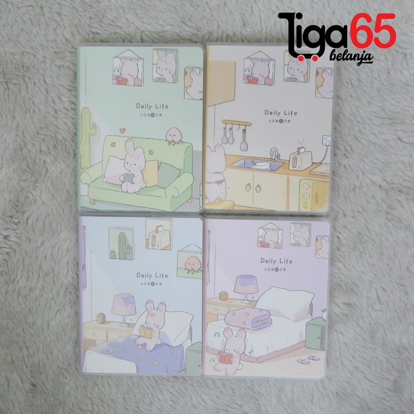 365 BOOK #41015 Type PT64K Buku Catatan Harian BookPaper Buku Saku Ukuran A7