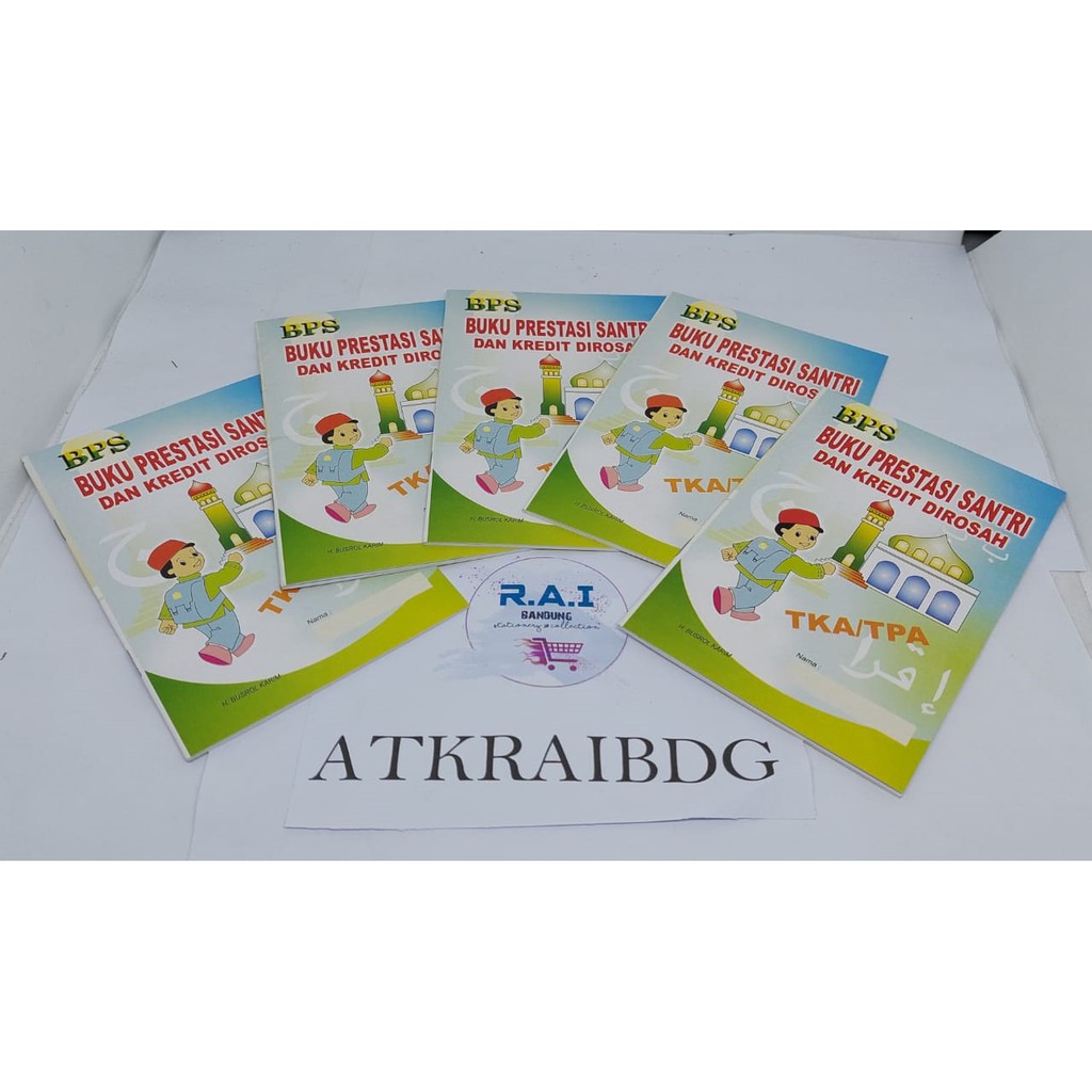 

BUKU PRESTASI SANTRI/BUKU PRESTASI HAFALAN/BTQ/BPS