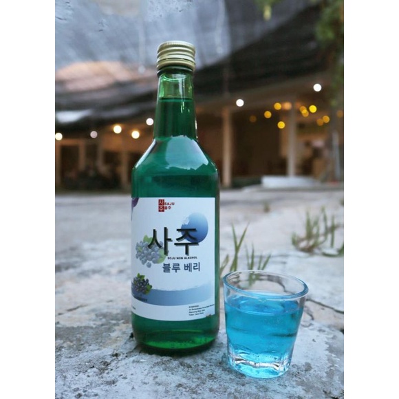 Jual TERBAIK FREE GELAS SOJU HALAL NON ALKOHOL MINUMAN ALA KOREA SAJU ...