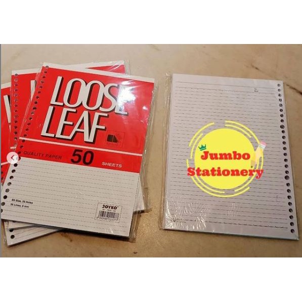 Refill Loose Leaf Joyko B5 50 Lembar