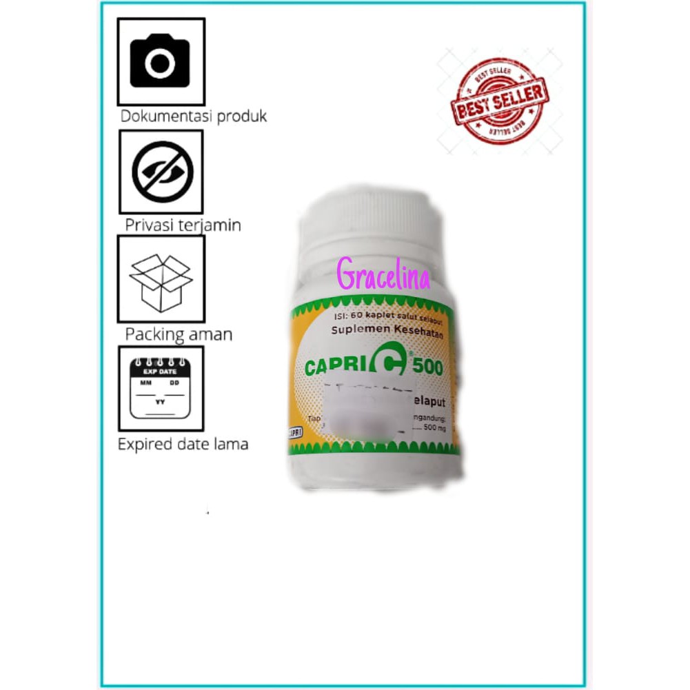 Capri Vitamin C 500 mg ( 60 tablet )