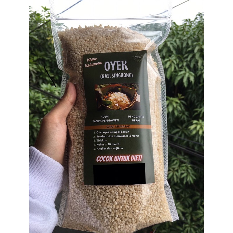 

BERAS SINGKONG KHAS KEBUMEN ❗️ASLI❗️ BERAS DIET BAHAN SEGA BUDIN DAN TIWUL