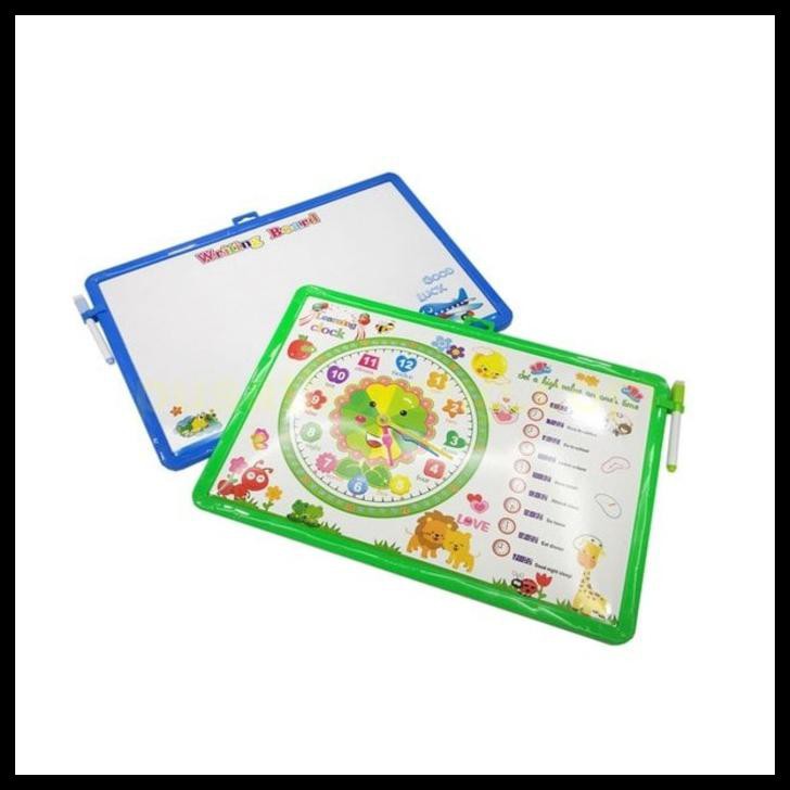 

Best Seller Whiteboard Magnetic Small With Learning Timetable Clock For Kids