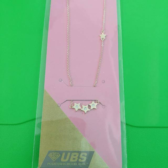 Kalung Millie Molly UBS kadar 375 3 bintang