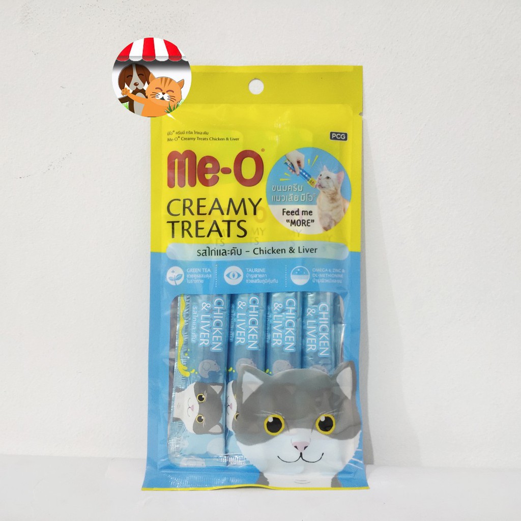 Meo Creamy Treats 15gr - Me-o Cat Snack Kucing