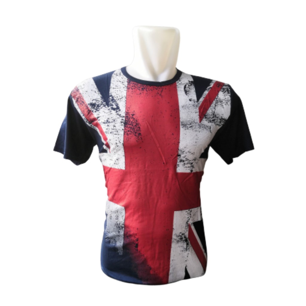 Baju Kaos England Tshirt Bendera Inggris Premium Quality Import M-XXXL Rhymes