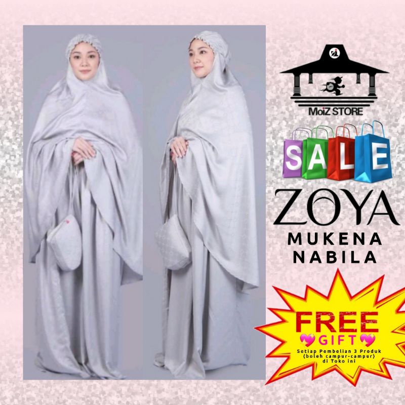 Zoya Mukena Nabila Mukena Dewasa Terbaru Murah Original Zoya