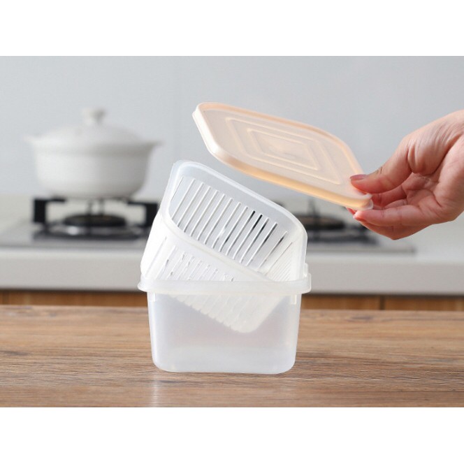 Tempat Penyimpanan Makanan / Jar Transparent White