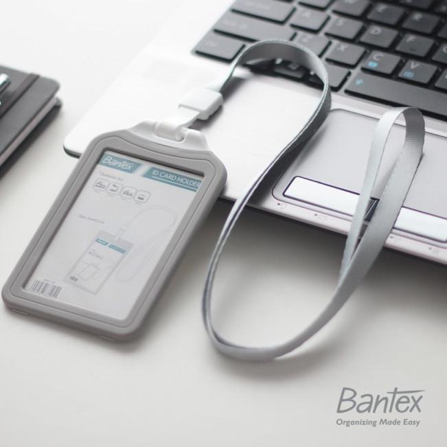 

Harga Promo // B8VZQ Bantex Cobalt Blue Dual Side ID Card Holder Lanyard Portrait 8881 //Grosir