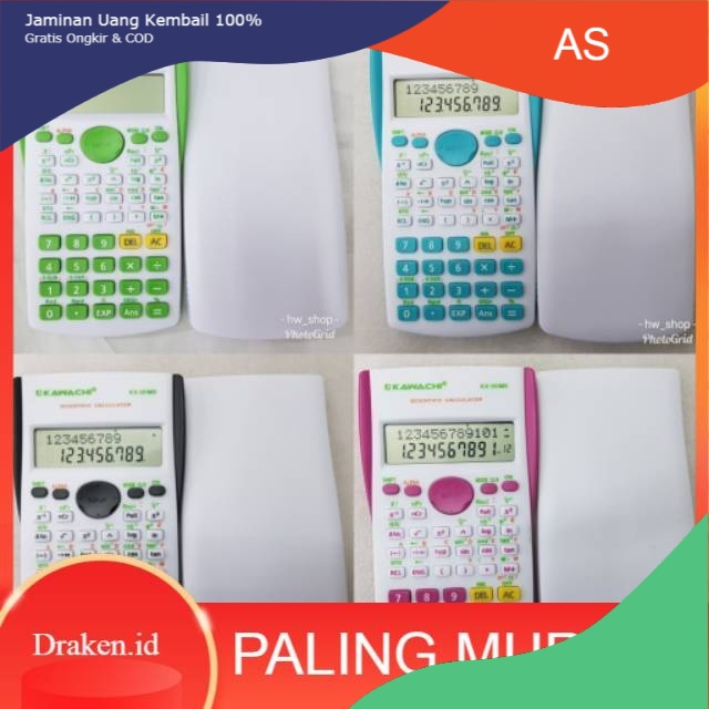 

Murah [COD} Kalkulator Scientific Kawachi Fx 351 MS Original