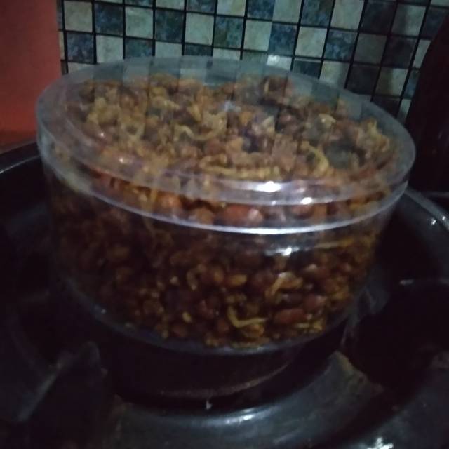 

Teri Tempe kacang enak