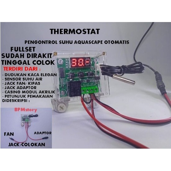 Thermostat Kipas Aquascape / Pengontrol Suhu Aquascape Otomatis