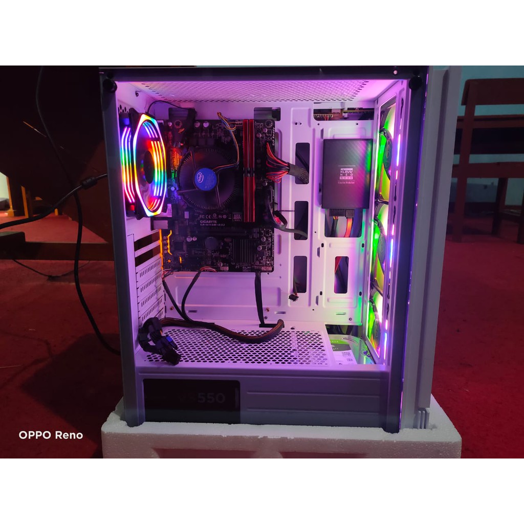 PC Gaming Rakitan Core i5-7400 Kabylake Fullset Tanpa VGA Card