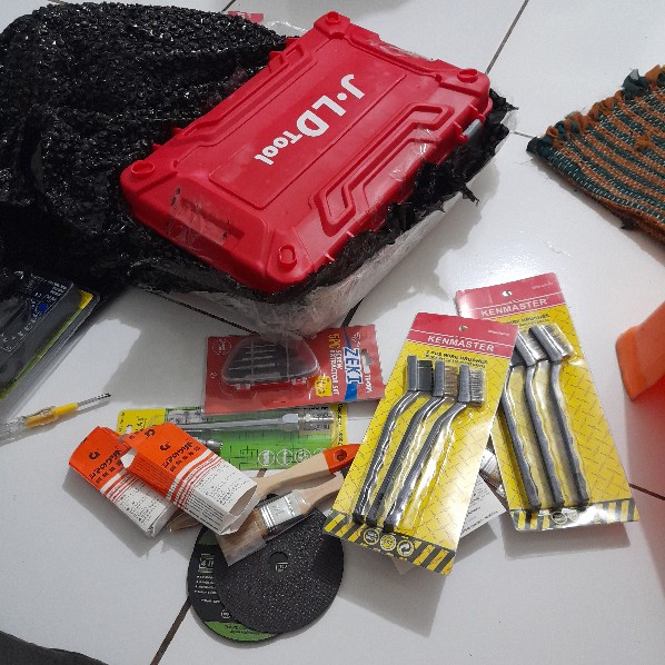 Kenmaster Sikat 3 In 1 Set Kawat Mini Set 3pcs 3 Pcs Sikat 3 In 1 Set