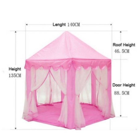 Tenda Lipat Anak Portable Princess Tent Murah