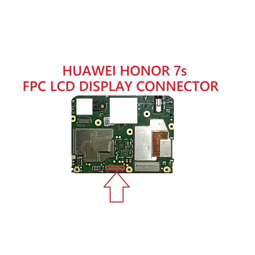 Konektor LCD HUAWEI HONOR 7s DI MESIN 50 pin FPC LCD DISPLAY CONNECTOR FOR HUAWEI HONOR 7s On Board