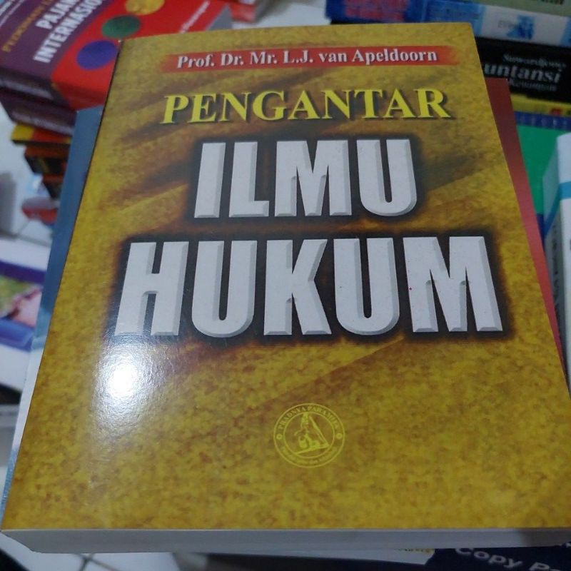 

pengantar ilmu hukum van apeldoorn