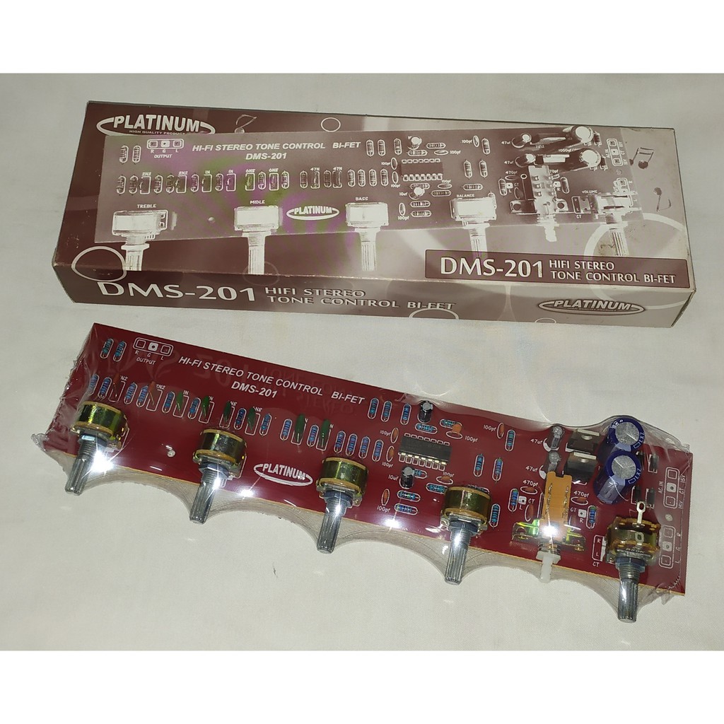 Kit Platinum Tone Control Stereo BI-FET DMS-201 PLATINUM