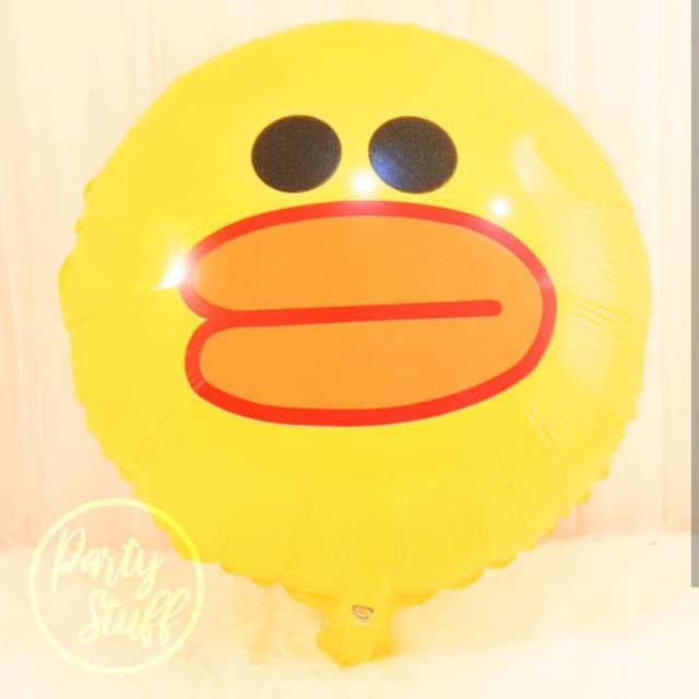 Balon Bebek ( Jual perlengkapan alat pesta ulang tahun jasa dekorasi helium balon Jakarta )
