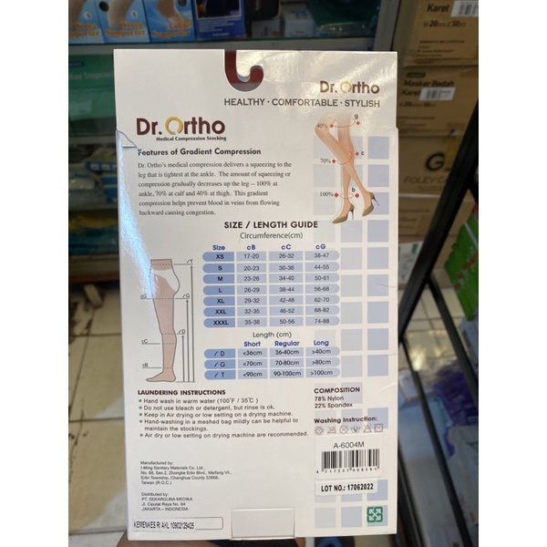 Dr. Ortho Medical Compression Stocking 8002 / 6004