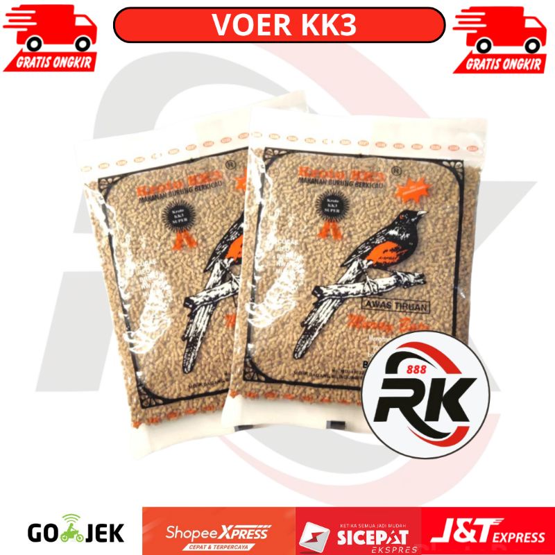 PAKAN BURUNG MURAI ANIS KACER KROTO KK3 MAKANAN PAKAN