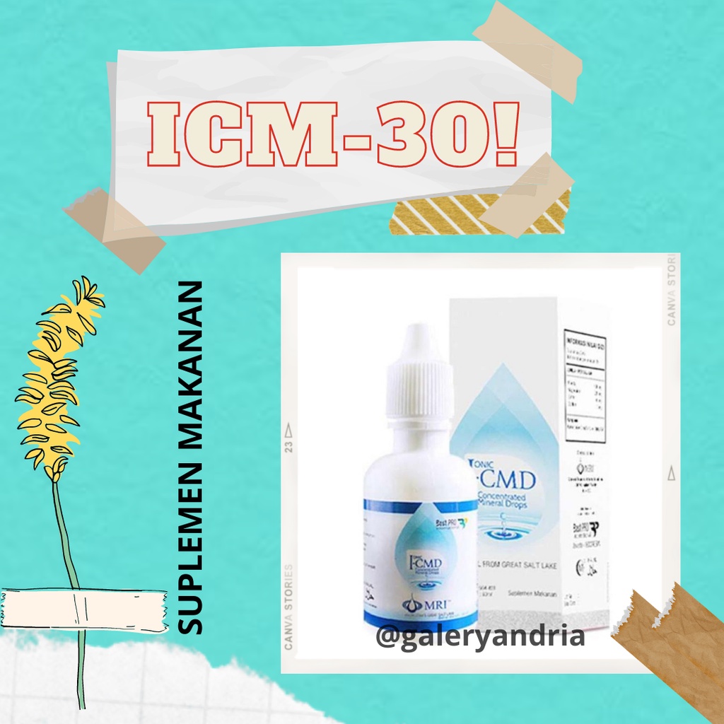 ICMD MINERAL ASLI / I CMD  ICM 30ml