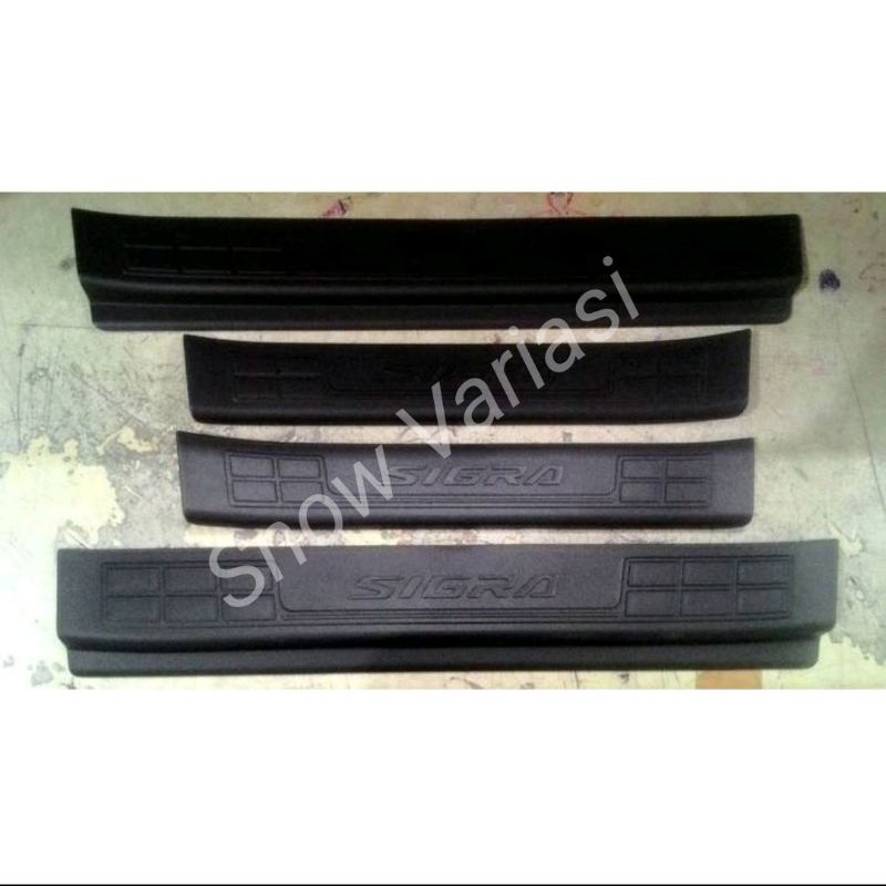 Sealplate Sillplate silplate samping Injakan Pintu mobil Daihatsu Sigra plastik ABS