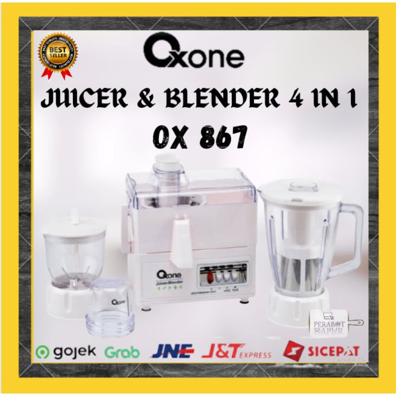 Jual Blender Oxone / Juicer 4In 1 OX867/blender multifungsi juicer
