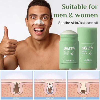 (MEIDIAN) GREEN TEA MASK STICK / STIK MASKER WAJAH TEH HIJAU_Lynn Design