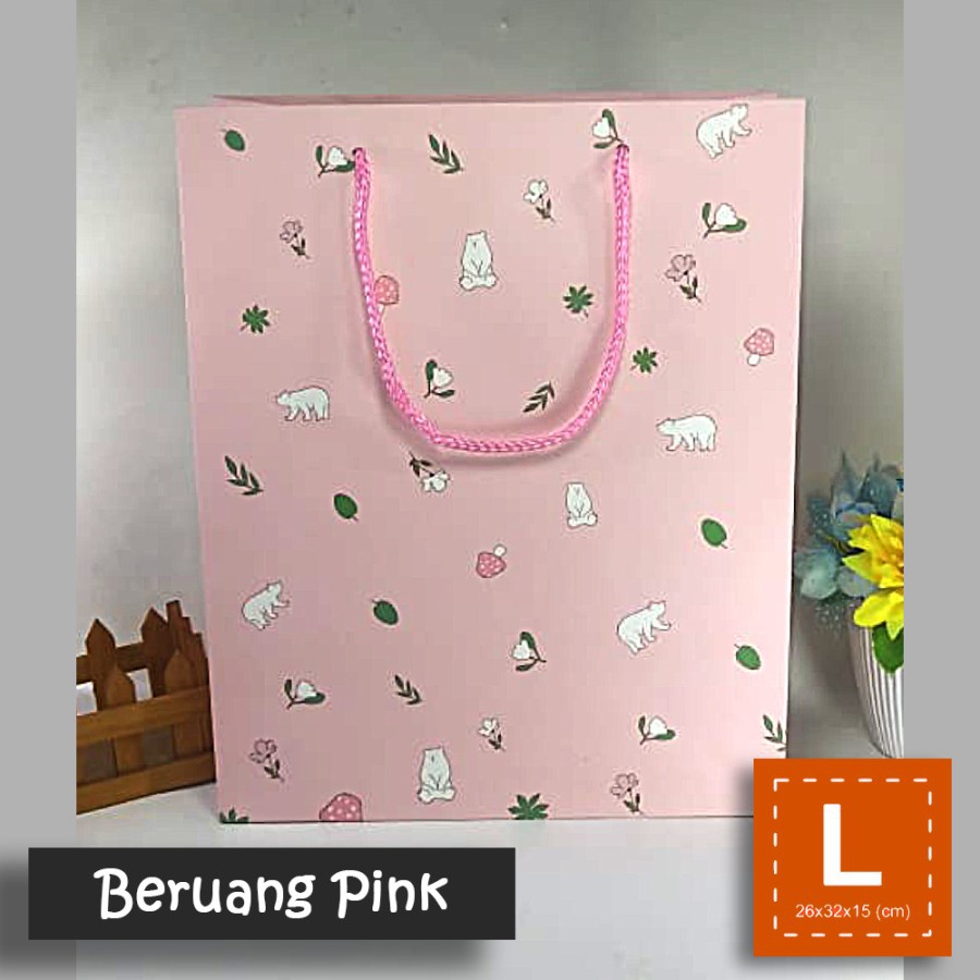 

Paper Bag Tali Motif / Tas Kertas Kado / Tas Ultah- L PATTERN 1-21