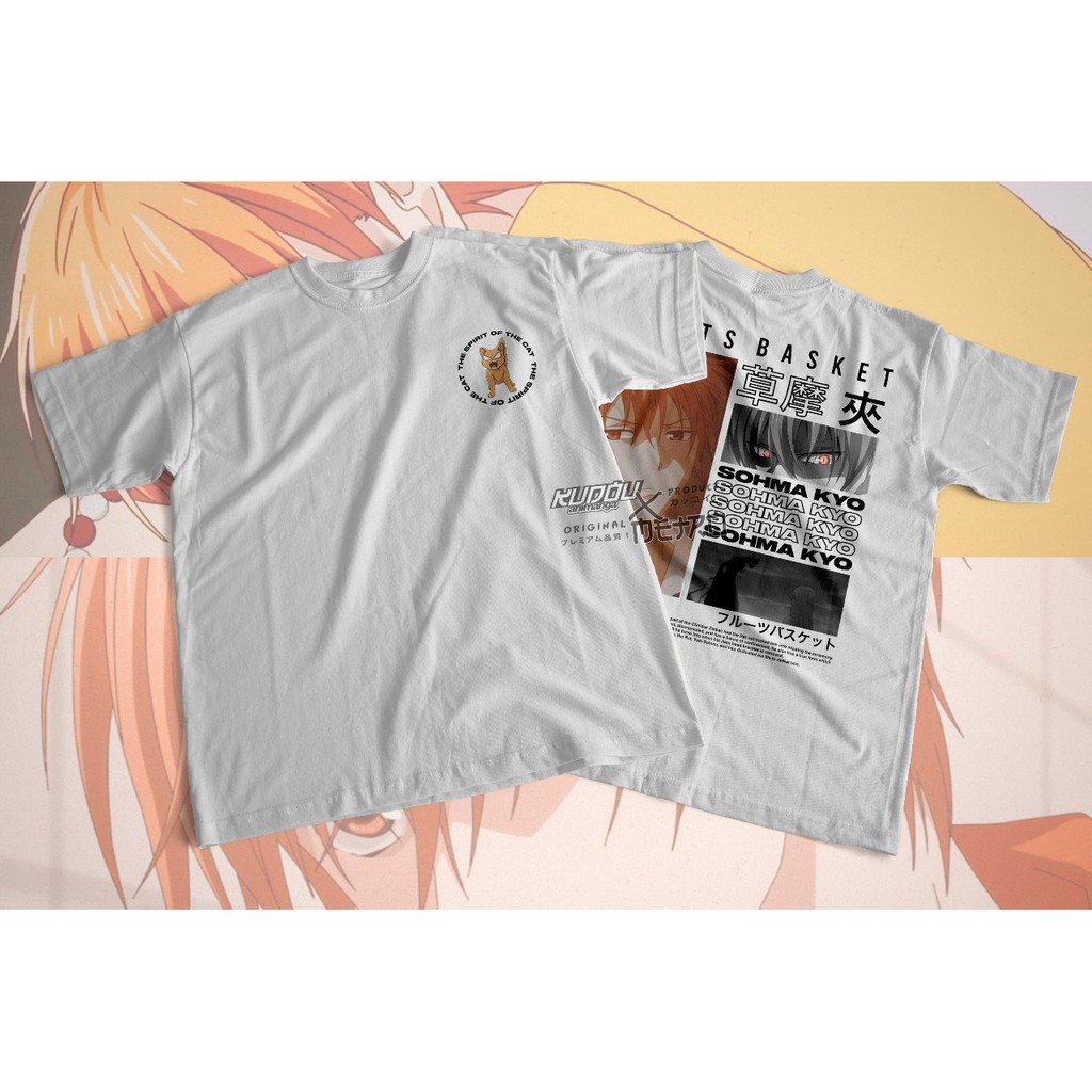 Kaos Sohma Kyo Anime Manga Fruit Basket Premium Unisex