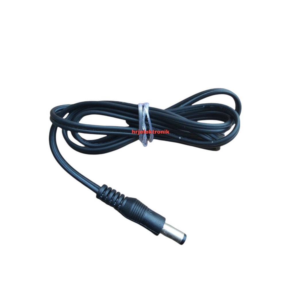 Jack male DC 12v plus kabel