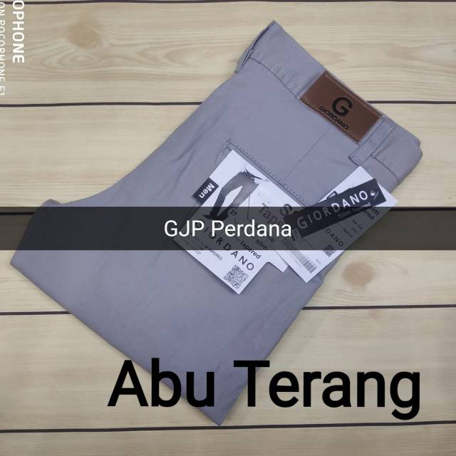 celana kerja pria chinos size 27 - 38 bahan melar