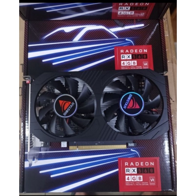 VGA BIOSTAR RX 560 4GB DDR5