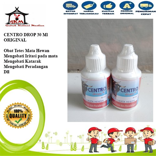 Centro Drop 30ml - Tetes mata hewan ternak