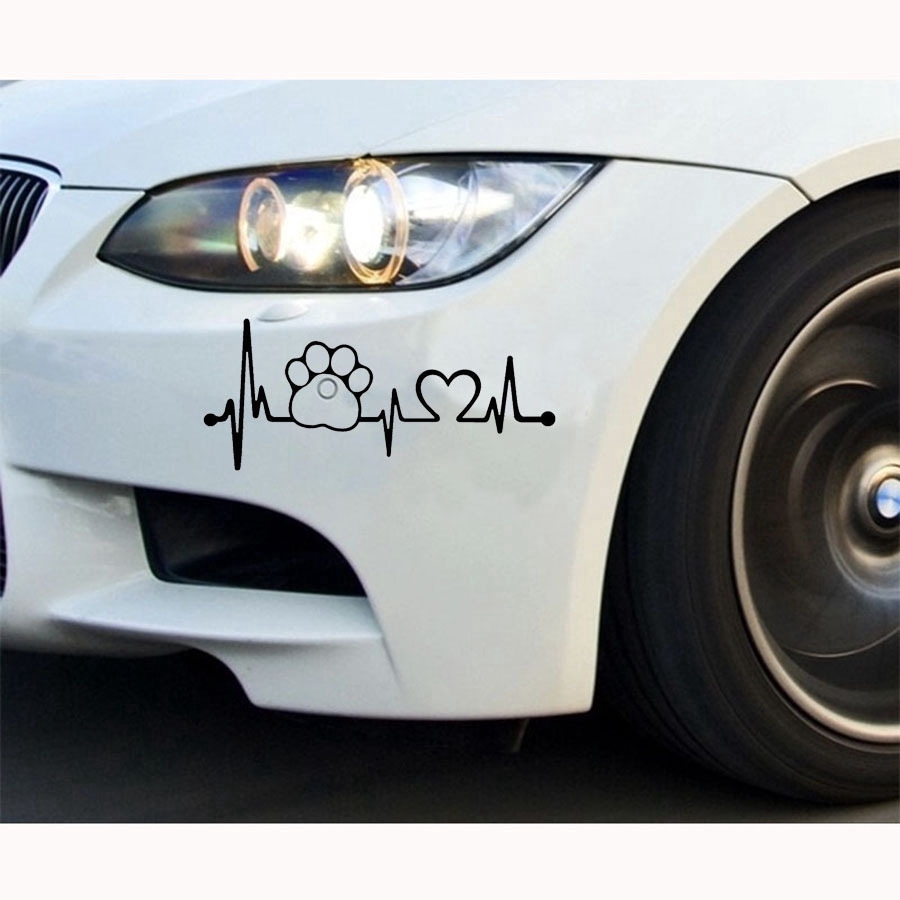 Stiker Motif Telapak Kaki Kucing Untuk Stiker Mobil Shopee Indonesia