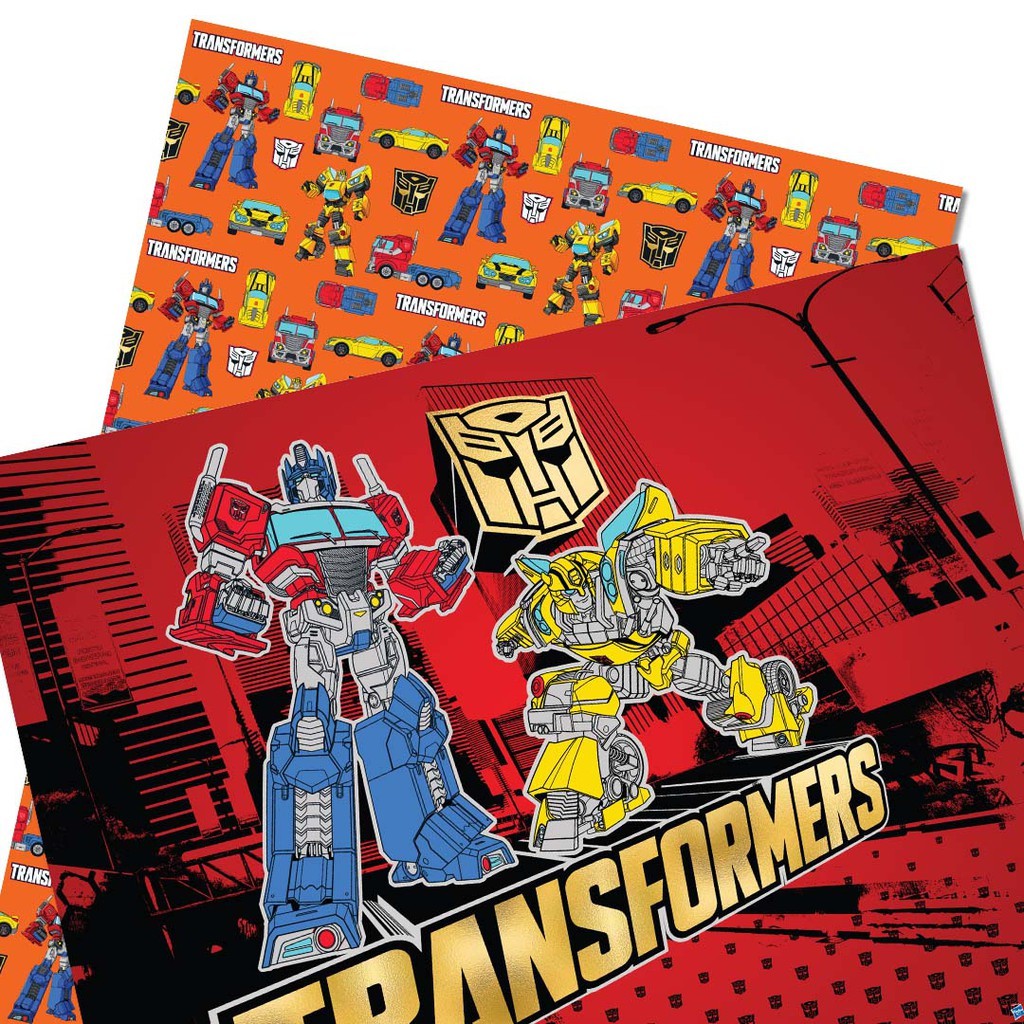 

SOMETHING SWEET CARDS - WRAPPING PAPER - KERTAS KADO - TRANSFORMER - TF026