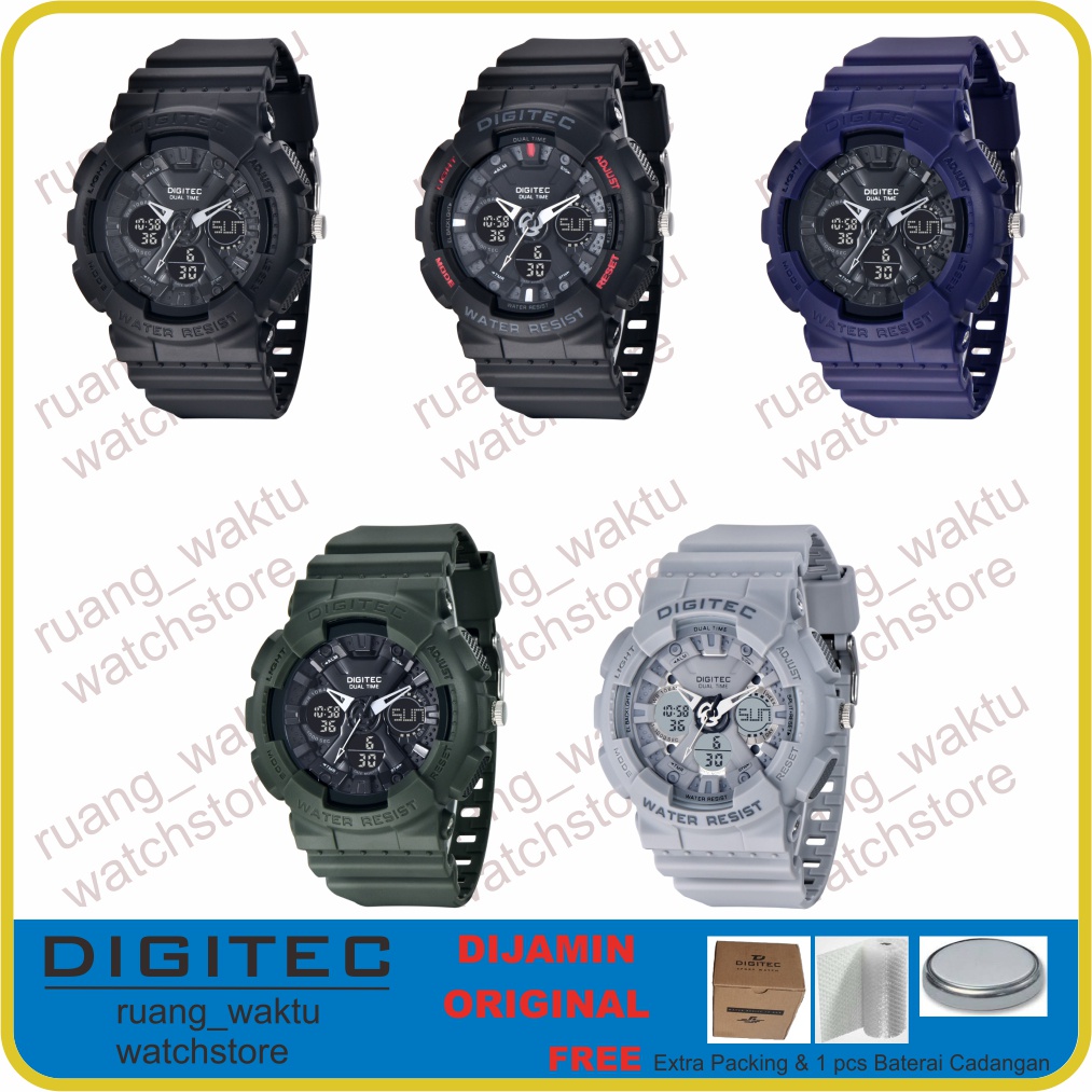 DIGITEC DG 2032 / DG-2032 / DG2032 Watch DA Jam Tangan ORIGINAL