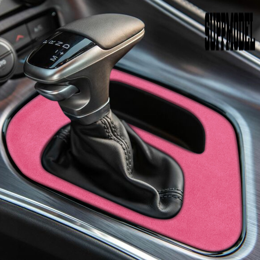 Suppmodelx &lt; Sticker Dekorasi Panel Tuas Shifter Mobil Dodge Raider Challenger 2015-2020 Anti Gores