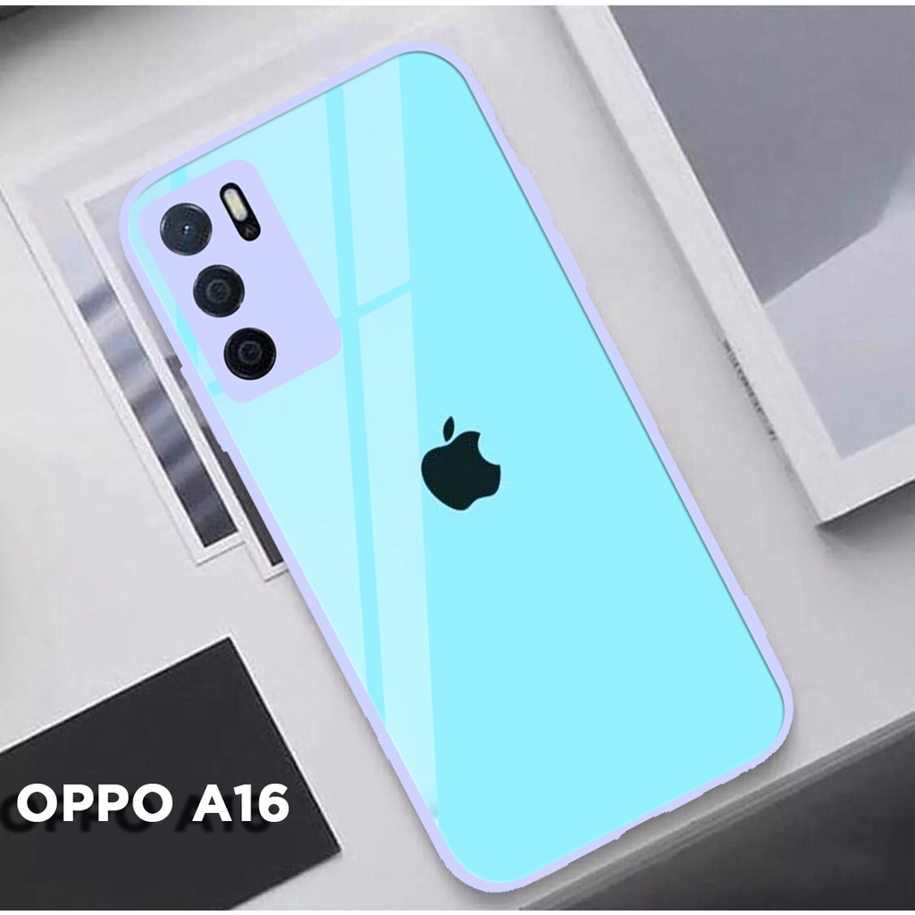 Softcase Glass Oppo A16 - Kesing Hp - Case Hp - SCC04 - Casing Hp - Sarung Hp - Pelindung Hp - Softc