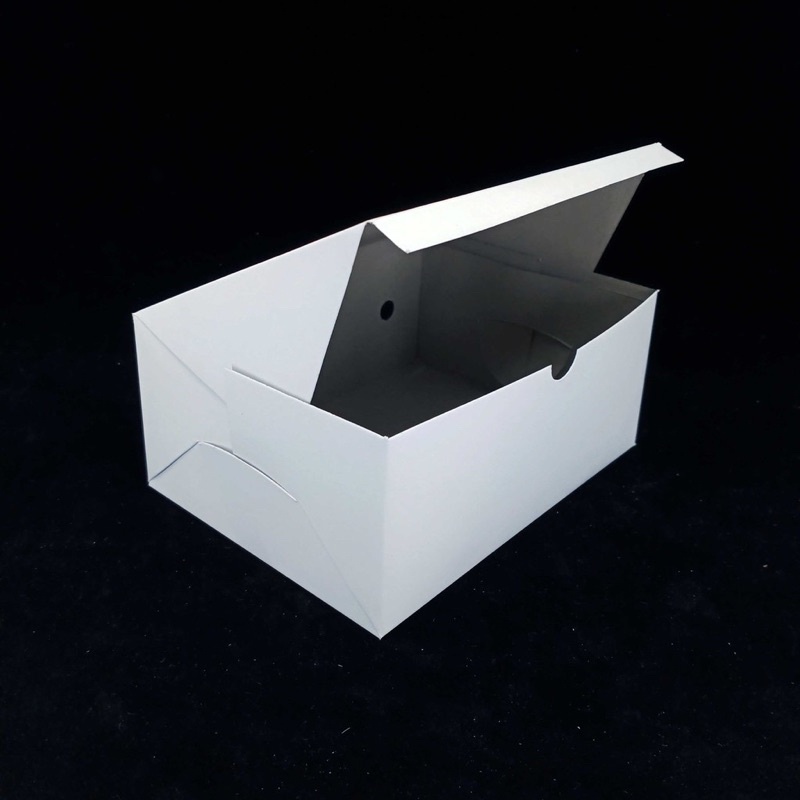 

Dus Snack - Snack Box - 12 x 16 x 7 - Polos - Tebal - 100 pcs