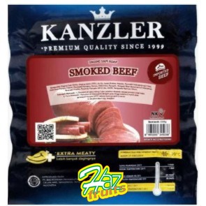 

Kanzler Smoked Beef 250gr Daging Asap Kanzler 250gr