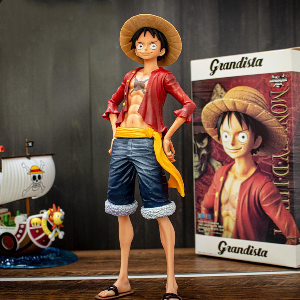 Boneka Model Luffy QUINTON Monkey D Luffy Anime Grandline Pria Monkey D