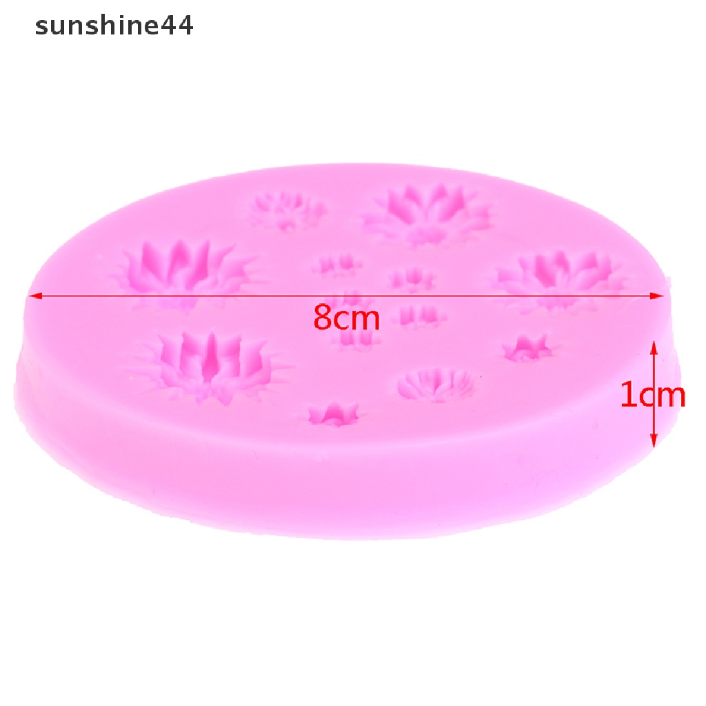 Sunshine Cetakan Kue Bentuk Bunga Daisy Bahan Silikon