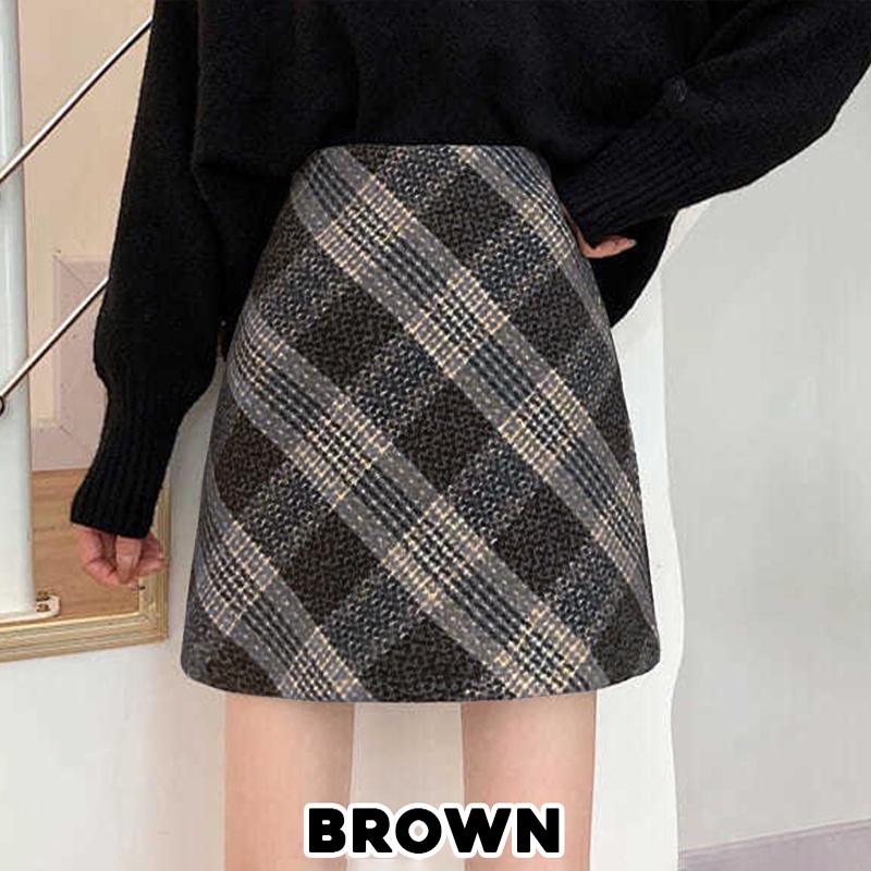 KARAKOREA 316 Xcross Mini Skirt/Rok Mini/Korean Women Skirt/Rok Pendek