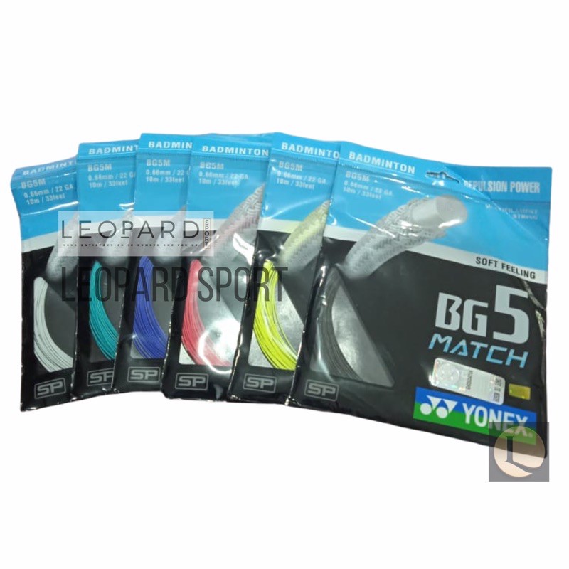 Senar badminton YONEX BG 5 MATCH / senar YONEX BG5 MATCH / senar bulutangkis YONEX ORIGINAL