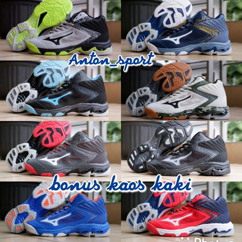Sepatu voli MIZUNO WAVE LIGHTNING Z5 MID PREMIUM wlz 5 mid