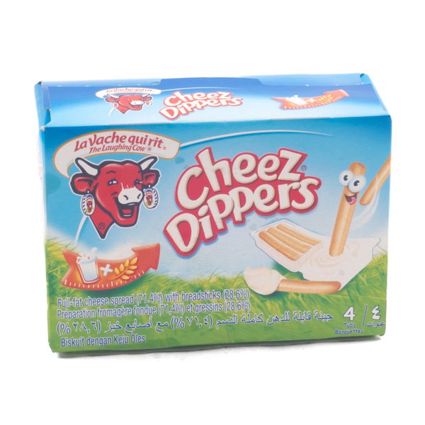 

THE LAUGHING COW TLC Cheez Dippers Cheese 140g - Krim Keju Oles dan Biskuit