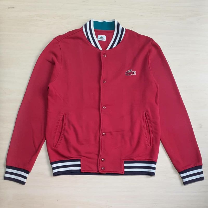 Jaket varsity Lacoste original Tracktop
